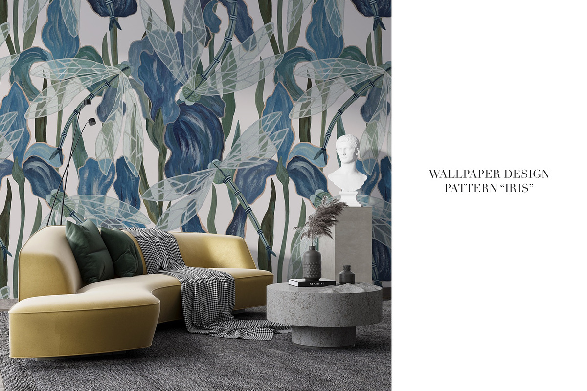 Pattern IRIS, an Illustration by PASHKOVA (Photo 4 of 17)