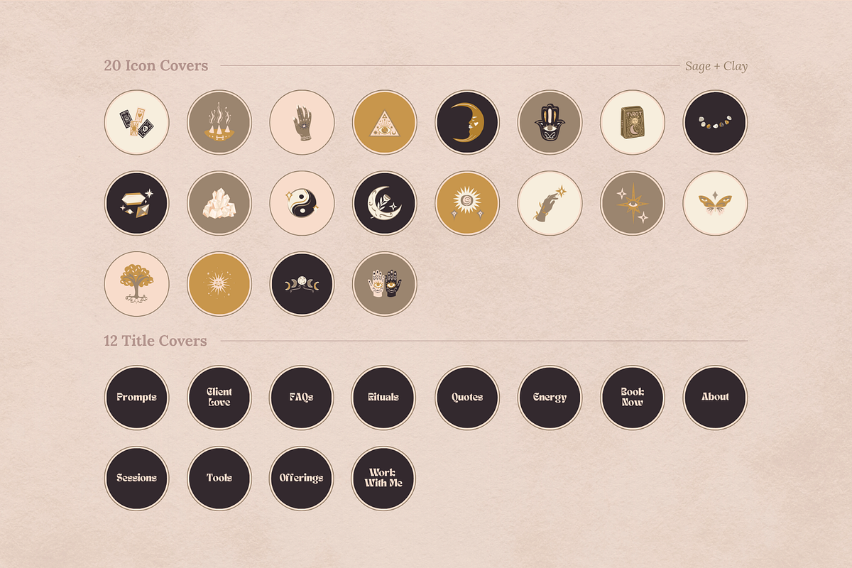 Spiritual Instagram Highlight Icons, an Icon by Liseno Designs (Photo 3 of 6)