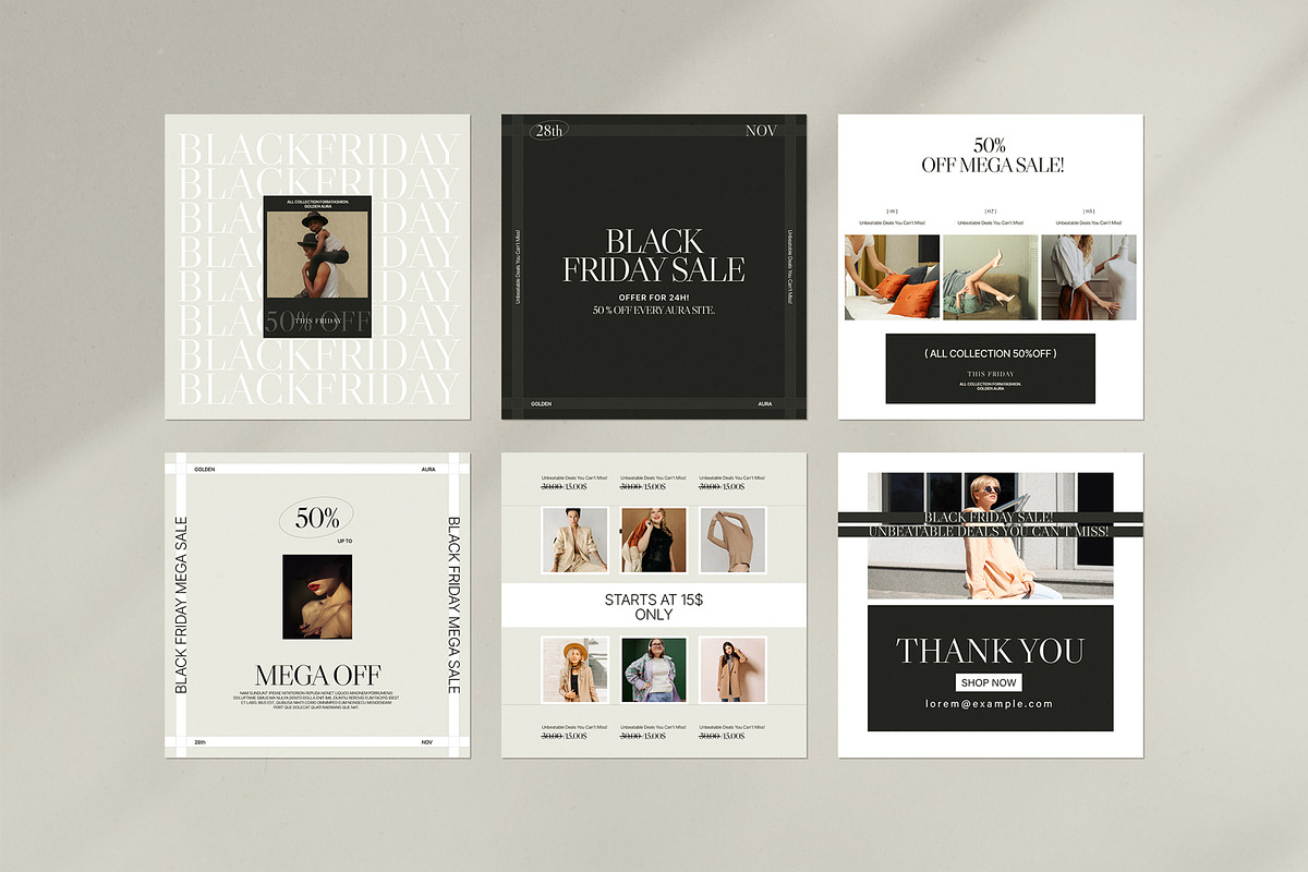 Black Friday Sale Template, a Social Media Template by Creatiya Type (Photo 6 of 6)