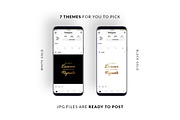 Instagram Social Media Quotes CANVA, a Social Media Template by Eviory (Thumbnail 46 of 55)