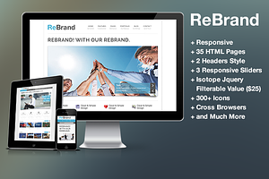 ReBrand - Responsive Business Html