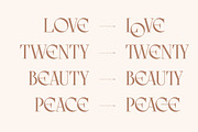 AO Mireille - Display Typeface, a Font by OwunStudio (Thumbnail 10 of 15)