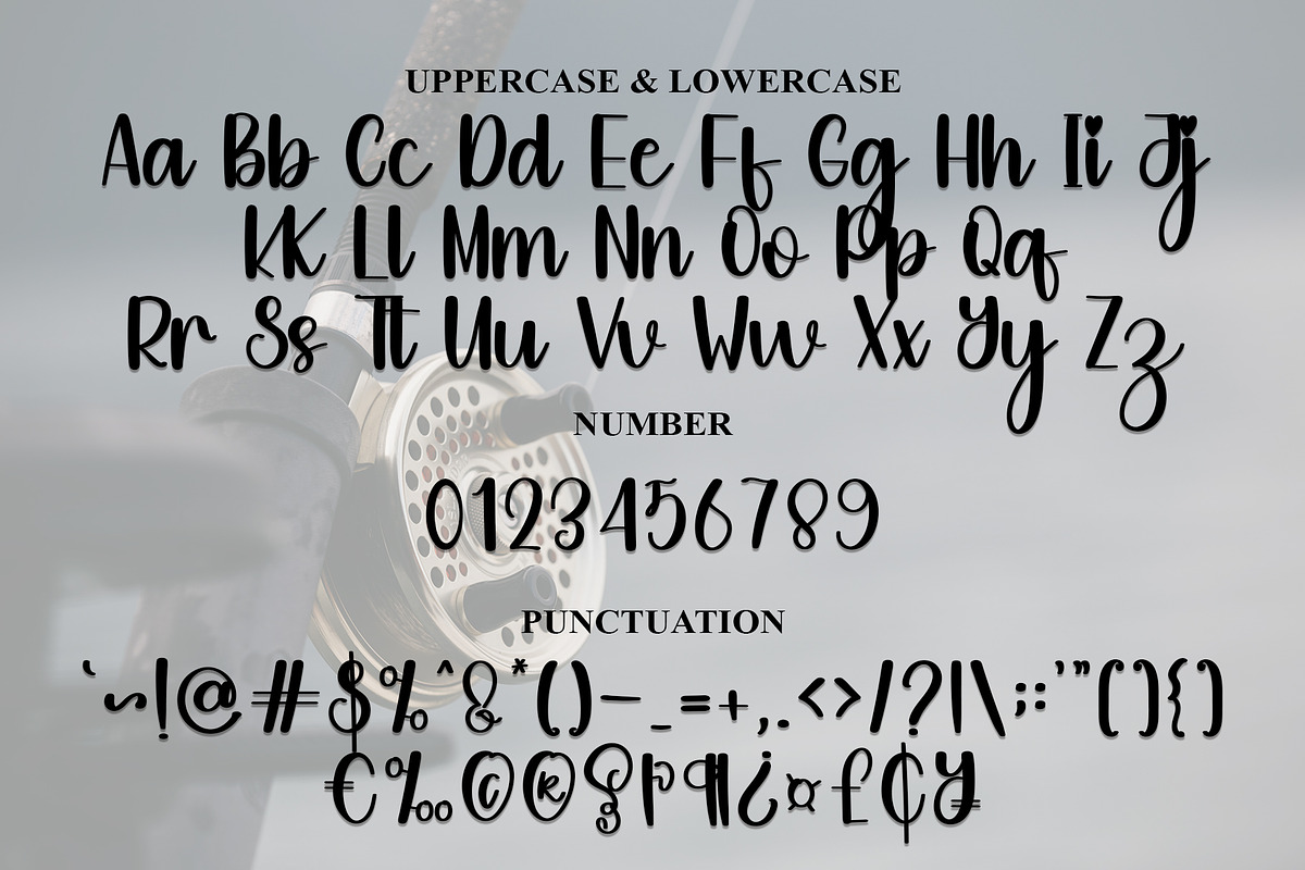 Fishing, a Handwritten Font by FreshTypeINK (Photo 5 of 7)