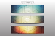 Geometrical Vector Web Banners, an UI Kit Template by yamonstro (Thumbnail 3 of 4)