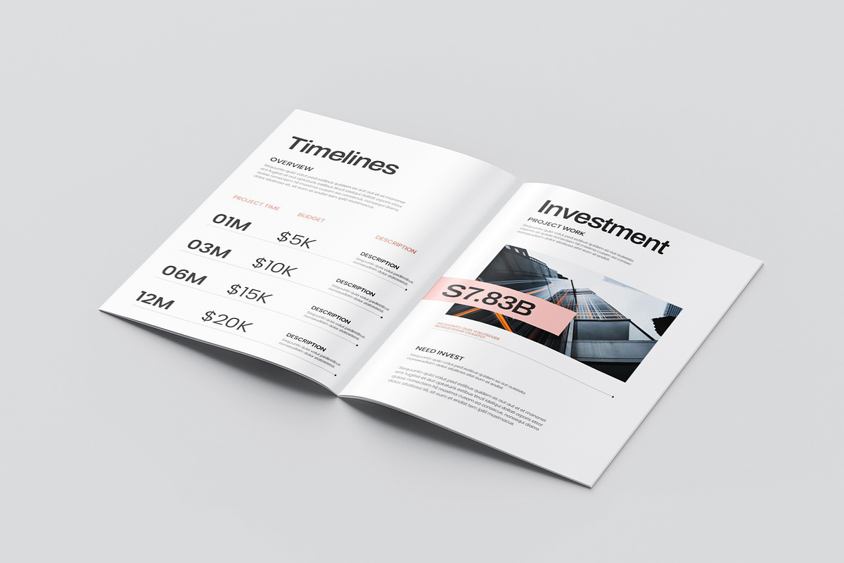 Brand Proposal Brochure Template, a Brochure Template by Oriofix (Photo 6 of 8)