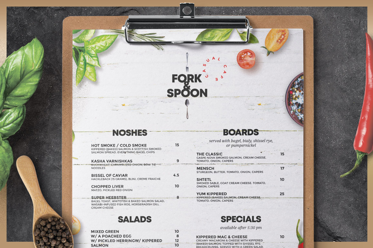 Rustic Restaurant Menu, a Flyer Template by BigWeek (Photo 3 of 3)