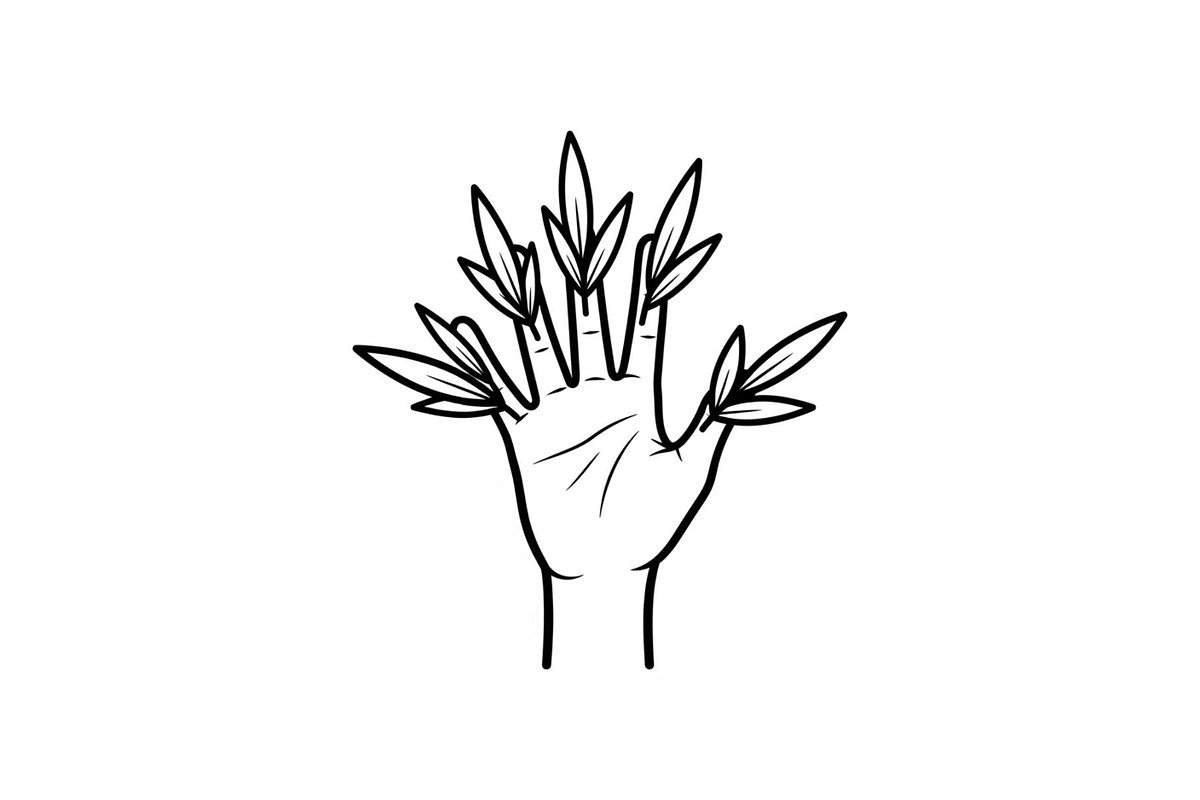 Hand Plant Growth Bundle, an Illustration by yasushie (Photo 15 of 31)