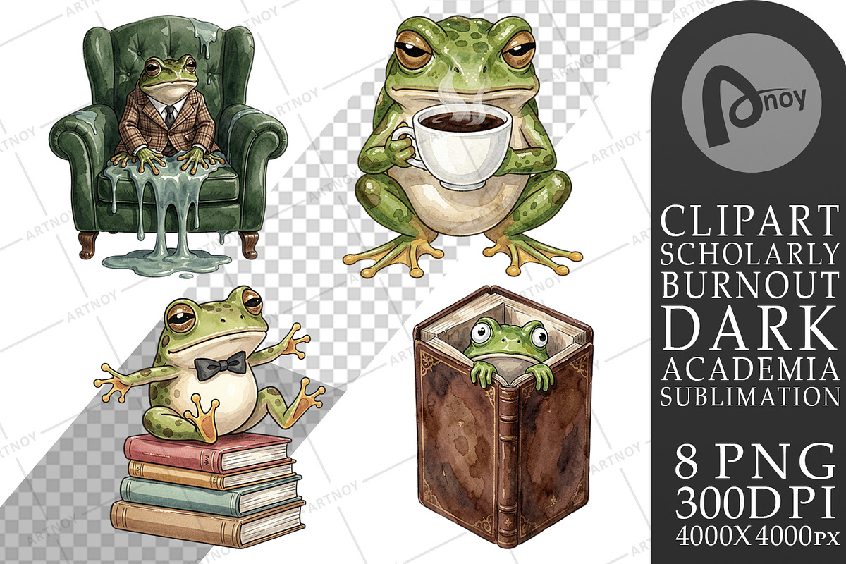 Dark Academia Sublimation, an Animal Illustration by Artnoy (Photo 15 of 18)