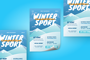 Winter Sport Competition Flyer, a Flyer Template by SquidPixey (Thumbnail 3 of 6)