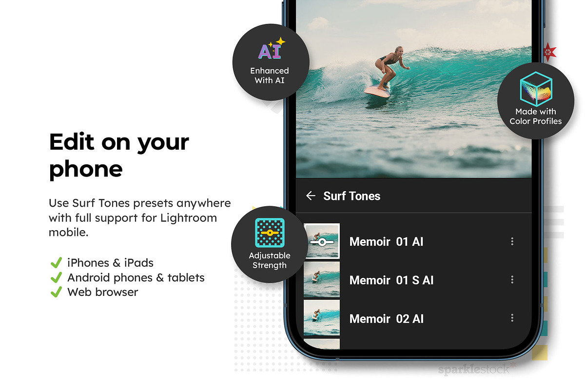 20 Surf Tones Lightroom Presets LUTs, a Preset Add-On by SparkleStock (Photo 10 of 13)