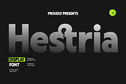 Hestria Display Font, a Font by Ideal Eksis (Thumbnail 1 of 11)