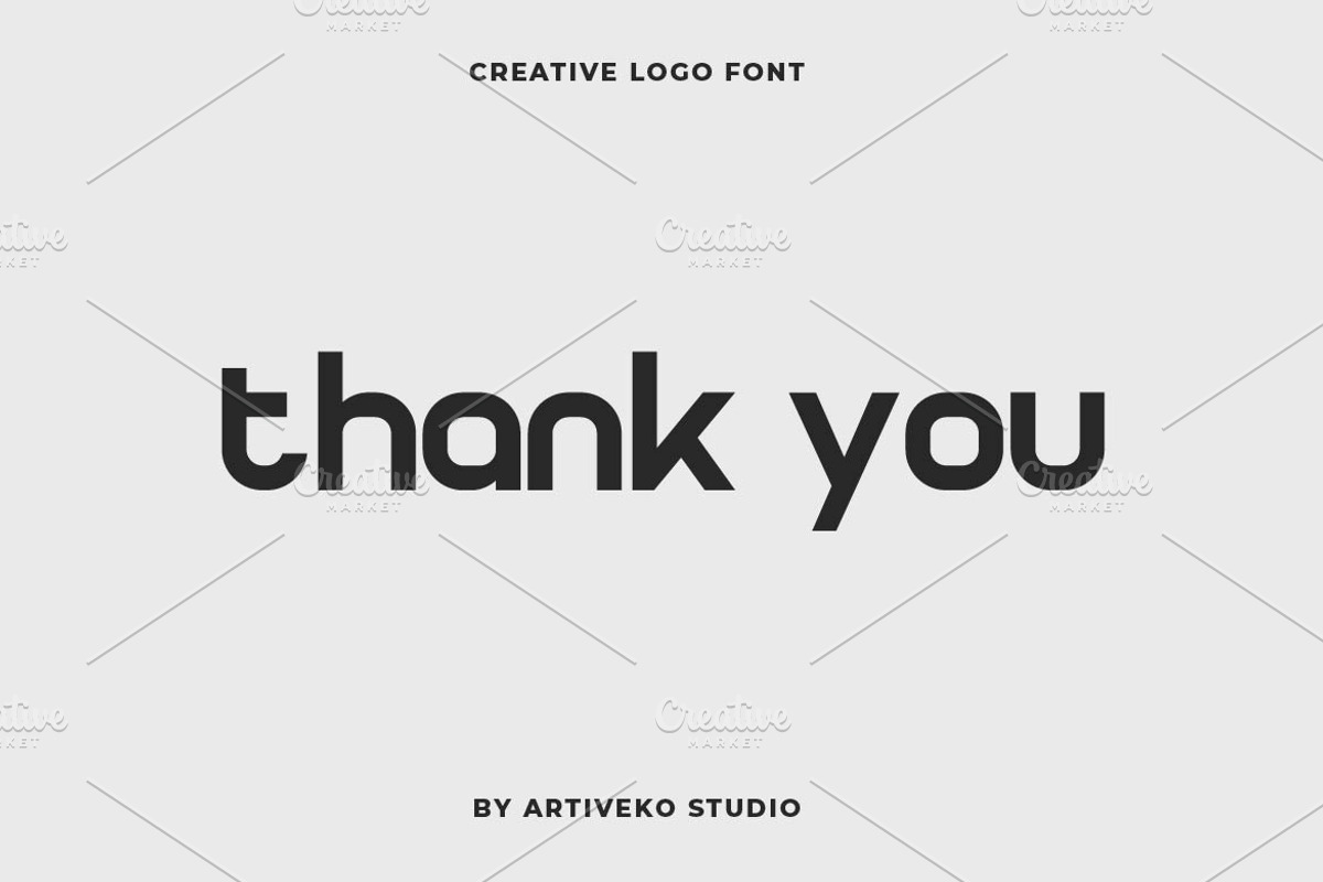Ibaro Logo Font, a Sans Serif Font by Artiveko (Photo 10 of 10)