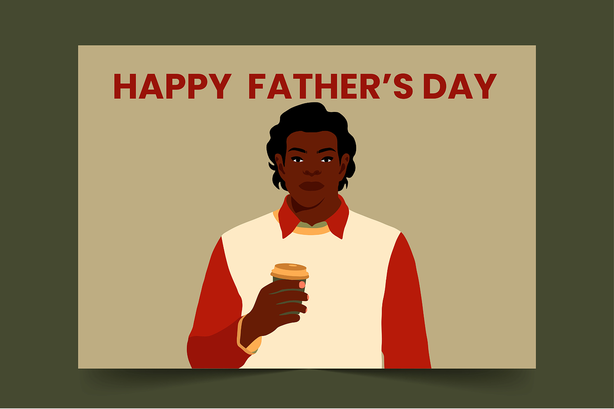 Happy Fathers Day Card, a Card Template by nataliemukundu (Photo 1 of 2)