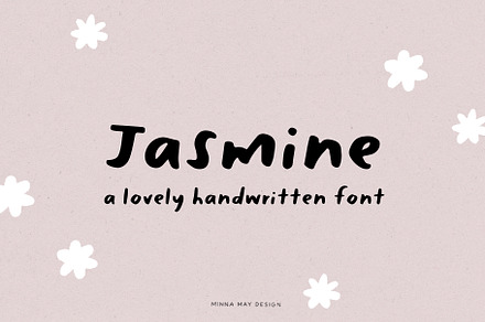 Jasmine - Handwritten Font