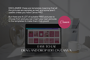 250 Pink Wellness Instagram Template, a Social Media Template by SociallyyCreative (Thumbnail 6 of 10)