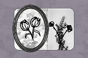 Inked Floral Hand Drawn Illustration, a Decorative Illustration by Hell Yeah Designs (Thumbnail 11 of 15)