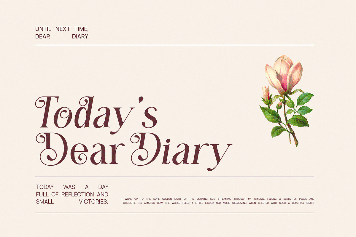 Baigop Modern Serif Font, a Serif Font by Perfectype (Photo 5 of 8)