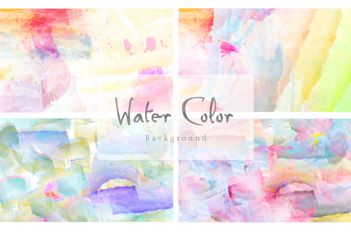 12 Watercolor background preview 3