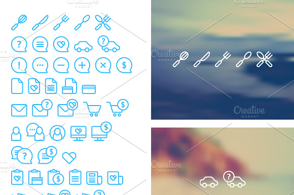 Cleanse Icons Set
