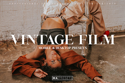 10 VINTAGE FILM Lightroom Presets
