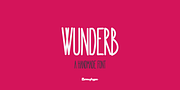 Wunderb, a Handwritten Font by BerryType (Thumbnail 8 of 8)
