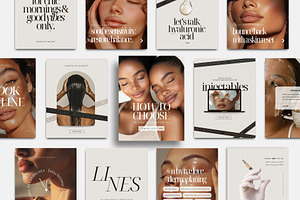 650 Skincare Social Media Templates