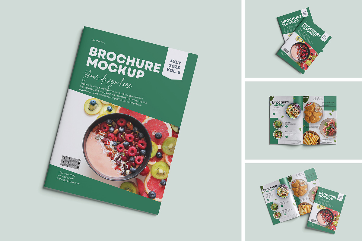 Brochure Mockup, a Books & Magazine Mockup by xavier_studio (Photo 2 of 6)