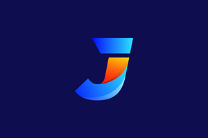 J Letter Mark Logo