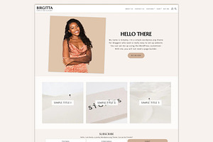 Birgitta - Elegant Blog Theme