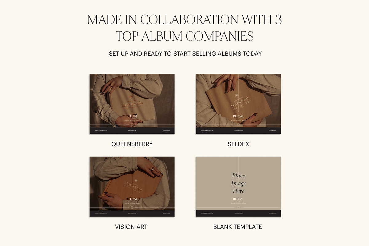 Trendy | Album Guide PDF, a Templates & Theme by Studio Leelou (Photo 3 of 10)