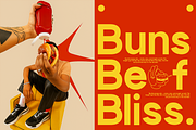 Burgendo Sans Serif Display Font, a Sans Serif Font by Rasio Studio (Thumbnail 6 of 11)