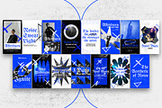 Afterburn Grunge Instagram Template, a Social Media Template by Nenjo Studio (Thumbnail 5 of 5)