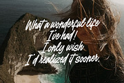 Reliable Wednesday, a Handwritten Font by Damarletter (Thumbnail 4 of 5)