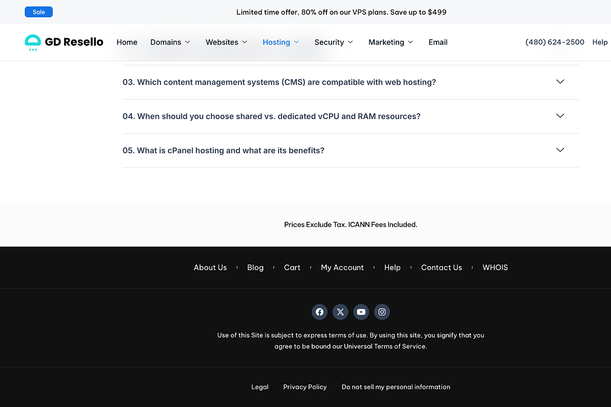 GD Resello GoDaddy Reseller WP Theme, a WordPress Template by NexMotive (Photo 6 of 7)