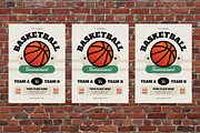 Basketball Tournament Flyer Set, a Flyer Template by Aiyari Graphic (Thumbnail 3 of 3)