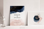 Abstract Navy Blue Watercolor Shapes, a Texture Graphic by Veris Studio (Thumbnail 16 of 21)
