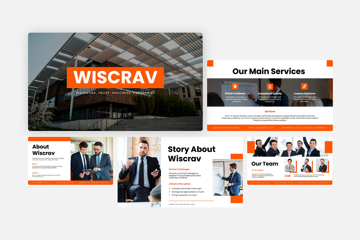 Business Keynote Presentation Design, a Presentation Template by Kren Studio (Photo 4 of 8)