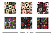 Playing Card Retro Art Style Pattern, a Pattern Graphic by karenfoleyphoto (Thumbnail 6 of 11)