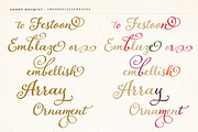 Adorn Collection, a Sans Serif Font by Laura Worthington (Thumbnail 20 of 62)