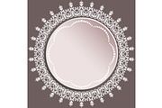 Winter Vector Round Frane With, an Object Graphic by FineArtStudio (Thumbnail 1 of 3)
