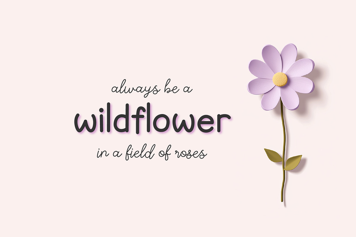 Birthday Cake Handwritten Font, a Handwritten Font by Kaya Fonts (Photo 5 of 25)