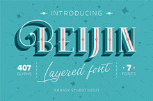 Beijin Layered Font