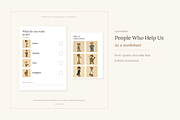 People Who Help Us Clip Art, a Person Illustration by LanternkinStudio (Thumbnail 4 of 13)