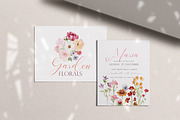 Watercolor Flower -GARDEN WILDFLOWER, a Decorative Illustration by Beigetime (Thumbnail 6 of 15)