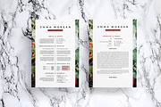 Banana Inflorescense Resume M, a Resume Template by Showy68 Template (Thumbnail 3 of 5)