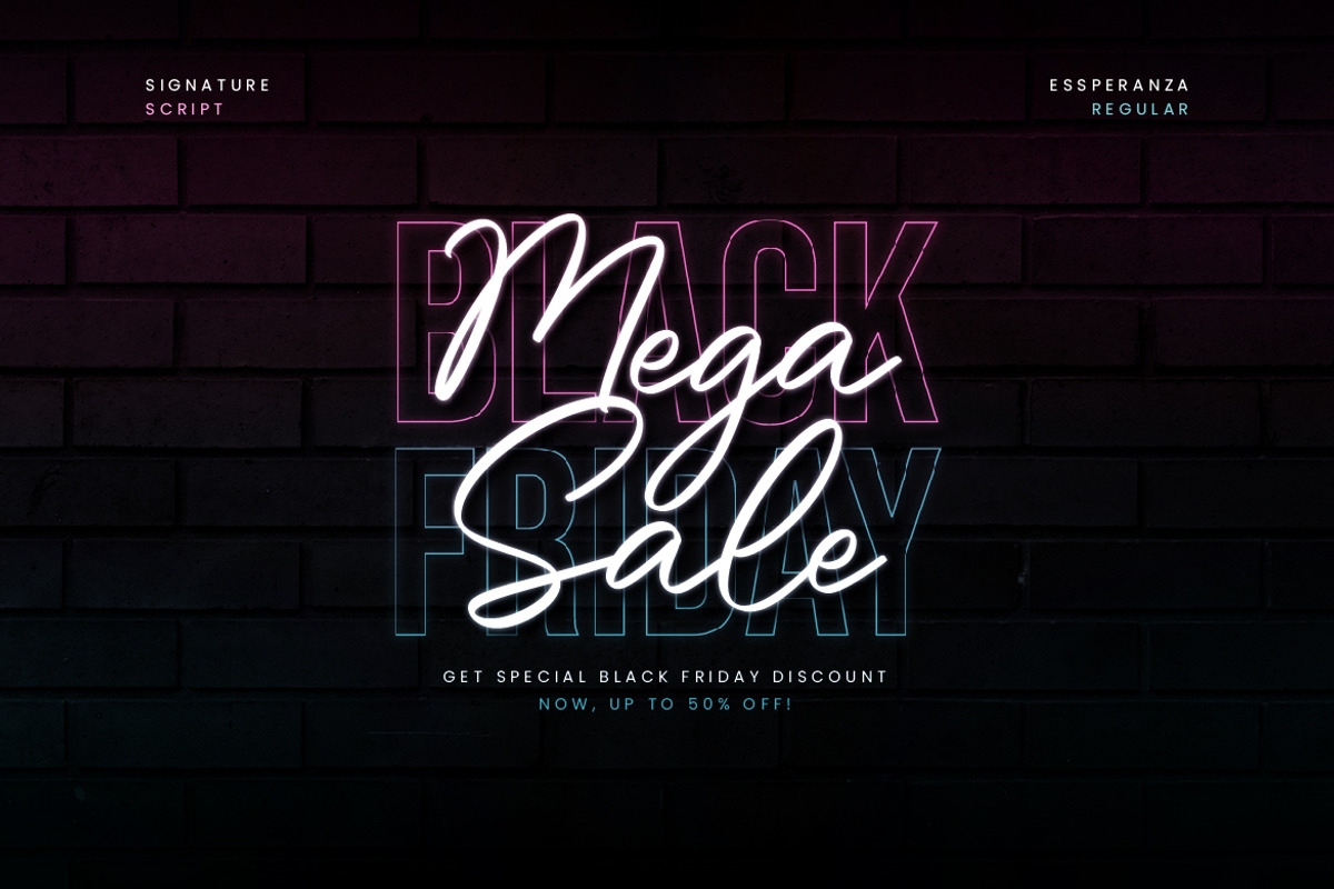 Essperanza Stylish Signature Script, a Script Font by Creatype Studio (Photo 7 of 9)