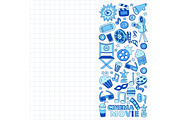 It's movie time! On notebook paper, a Texture Illustration by Art Loft (Thumbnail 7 of 16)