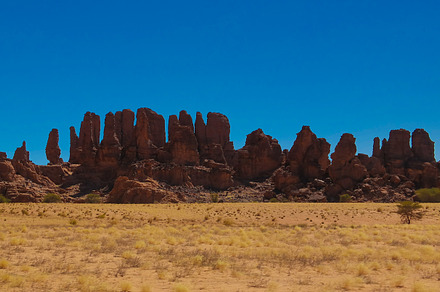 Abstract Rock formation at plateau Ennedi aka stone forest in Chad, a Nature Photo by Wild, Wild World
