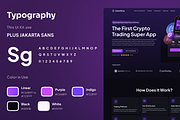 ChaintNova - Crypto Landing Page UI, a Templates & Theme by Agensip Design Agency (Thumbnail 4 of 8)
