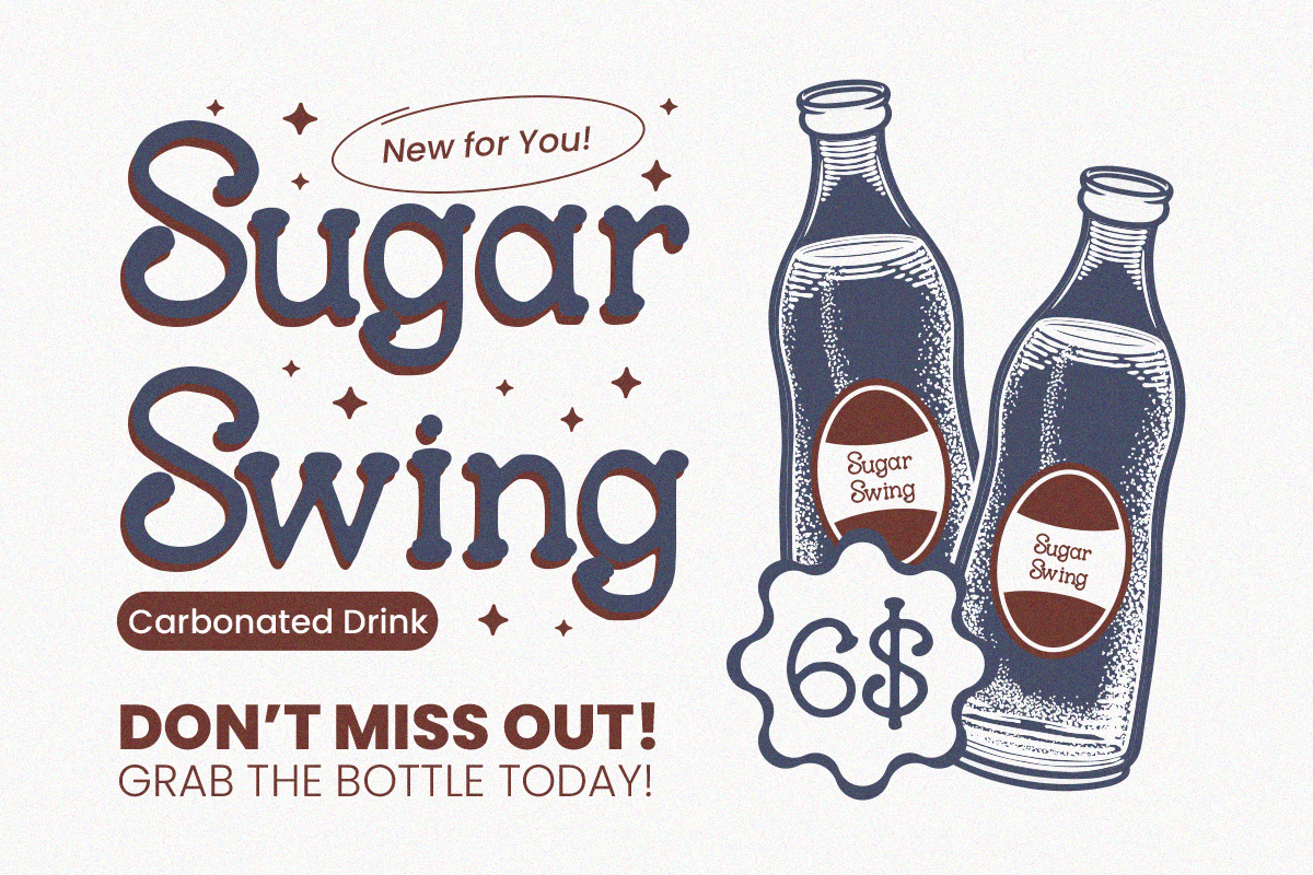 Roasty Beans - Classic Serif Vintage, a Serif Font by Pandeka Studio (Photo 7 of 9)